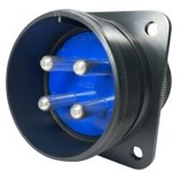 第一電子工業 MS非防水丸形 ウォールレセプタクル ハンダ付け結線用コネクタ オス 4芯 D/MS3100A32-17P 1個（直送品）