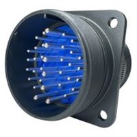 第一電子工業 MS非防水丸形 ウォールレセプタクル ハンダ付け結線用コネクタ オス 35芯 D/MS3100A32-7P 1個（直送品）