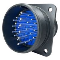 第一電子工業 MS非防水丸形 ウォールレセプタクル ハンダ付け結線用コネクタ オス 30芯 D/MS3100A32-8P 1個（直送品）