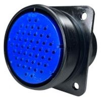 第一電子工業 MS非防水丸形 ウォールレセプタクル ハンダ付け結線用コネクタ メス 48芯 D/MS3100A36-10S 1個（直送品）