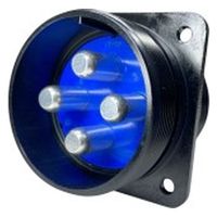 第一電子工業 MS非防水丸形 ウォールレセプタクル ハンダ付け結線用コネクタ オス 4芯 D/MS3100A36-5P 1個（直送品）