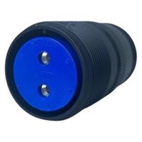 第一電子工業 MS非防水丸形 ケーブルレセプタクル ハンダ付け結線用コネクタ メス 2芯 D/MS3101A20-23S 1個（直送品）