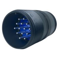 第一電子工業 MS非防水丸形 ケーブルレセプタクル ハンダ付け結線用コネクタ オス 14芯 D/MS3101A20-27P 1個（直送品）