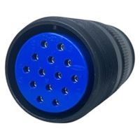 第一電子工業 MS非防水丸形 ケーブルレセプタクル ハンダ付け結線用コネクタ メス 14芯 D/MS3101A20-27S 1個（直送品）