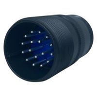 第一電子工業 MS非防水丸形 ケーブルレセプタクル ハンダ付け結線用コネクタ オス 17芯 D/MS3101A20-29P 1個（直送品）