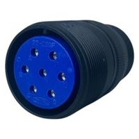 第一電子工業 MS非防水丸形 ケーブルレセプタクル ハンダ付け結線用コネクタ メス 7芯 D/MS3101A22-28S 1個（直送品）