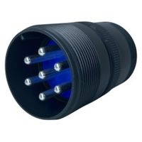 第一電子工業 MS非防水丸形 ケーブルレセプタクル ハンダ付け結線用コネクタ オス 7芯 D/MS3101A24-10P 1個（直送品）