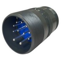 第一電子工業 MS非防水丸形 ケーブルレセプタクル ハンダ付け結線用コネクタ オス 11芯 D/MS3101A24-20P 1個（直送品）