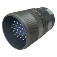 第一電子工業 MS非防水丸形 ケーブルレセプタクル ハンダ付け結線用コネクタ オス 24芯 D/MS3101A24-28P 1個（直送品）