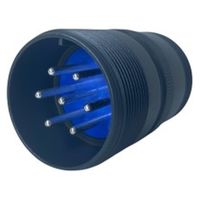 第一電子工業 MS非防水丸形 ケーブルレセプタクル ハンダ付け結線用コネクタ オス 7芯 D/MS3101A24-2P 1個（直送品）