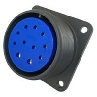 第一電子工業 MS非防水丸形 ボックスレセプタクル ハンダ付け結線用コネクタ メス 11芯 D/MS3102A24-20S 1個（直送品）