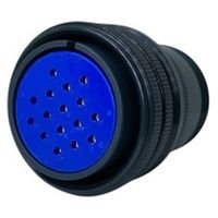 第一電子工業 MS非防水丸形 ストレートプラグ ハンダ付け結線用コネクタ メス 16芯 D/MS3106A24-5S 1個（直送品）