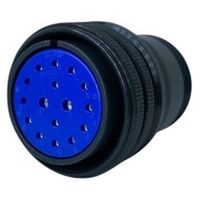 第一電子工業 MS非防水丸形 ストレートプラグ ハンダ付け結線用コネクタ メス 16芯 D/MS3106A24-7S 1個（直送品）