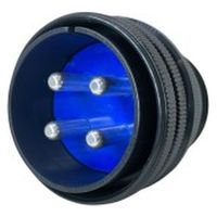 第一電子工業 MS非防水丸形 ストレートプラグ ハンダ付け結線用コネクタ オス 4芯 D/MS3106A32-17P 1個（直送品）