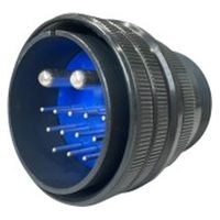 第一電子工業 MS非防水丸形 ストレートプラグ ハンダ付け結線用コネクタ オス 14芯 D/MS3106A32-9P 1個（直送品）