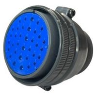 第一電子工業 MS非防水丸形 ストレートプラグ(分割シェル)  ハンダ付け結線用コネクタメス 35芯 D/MS3106B32-7S 1個（直送品）