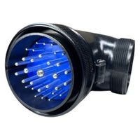 第一電子工業 MS非防水丸形 ライトアングルプラグ(分割シェル) ハンダ付け結線用コネクタ オス 31芯 D/MS3108B36-9P 1個（直送品）