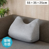 イケヒコ フロスト よりかかり グレー 55×35×25cm 1223660131001 1個（直送品）