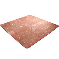 イケヒコ スノーラビット 柄ラグ 1850×1300mm ピンク 1380000000463 1枚（直送品）