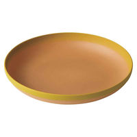 ナカジマ プレート MUSUBI 山中塗 プラスチック ナチュラルブラウン