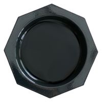 ナカジマ プレート 16cm S MUDDY プラスチック ブラック 409320 1個（直送品）