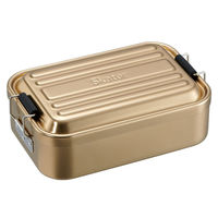 スケーター お弁当箱 アルミふわっとランチボックス 1段 850ml マットゴールド 424530 1個（直送品）