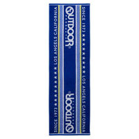 ナストーコーポレーション スポーツタオル 34×110cm アウトドア OUTDOOR ライトブルー グレー ブルー 436607 1個（直送品）
