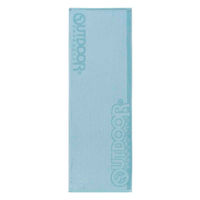 ナストーコーポレーション フェイスタオル ロング アウトドア OUTDOOR 31×90cm パステルロゴ ライトブルー 436629 1個（直送品）