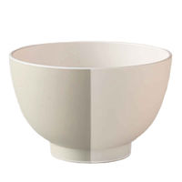 ナカジマ 汁椀 500ml 山中塗 MUSUBI 塗分け 内白 グレー 450351 1個（直送品）