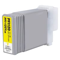 プレジール キヤノン（Canon）用 互換インク BPL-CPFI120Y イエロー 大容量 PFI-120Y互換 1個
