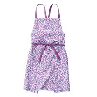 レップ エプロン 花柄 バレッタ habitue