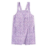 レップ エプロン 花柄 バレッタ バッククロスエプロン habitue