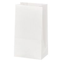 NF耐油角底袋 9-6 白無地 1袋（100枚入）