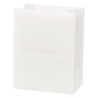 NF耐油角底袋 13-8 白無地 1袋（100枚入）