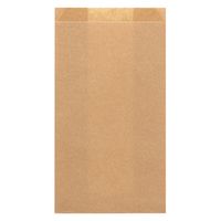 NF耐油ガゼットパック 中 未晒無地 1袋（100枚入）