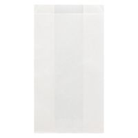 NF耐油ガゼットパック 中 白無地 1箱（2000枚：100枚入×20袋）