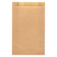 NF耐油ガゼットパック 小 未晒無地 1箱（4000枚：100枚入×40袋）