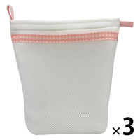 カップ付きインナー洗いネット フック付 1セット（3個）