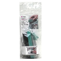 キッチンブラシ ピカッとブラシ キッチン用 ボタンを押すと洗剤が出るブラシ 排水溝・ゴミ受け掃除に フック紐付き 1個 ファイン