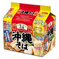 たべて応援 沖縄そば 5食パック 460g 1個 明星食品