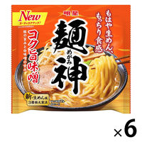 麺神 コク旨味噌 116g 1セット（1個×6） 明星食品
