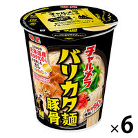 チャルメラカップ バリカタ豚骨 66g 1セット（1個×6） 明星食品