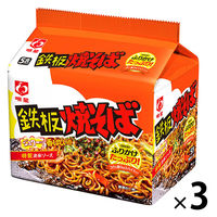 鉄板焼そば 5食パック 1セット（1個×3） 明星食品