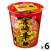 チャルメラカップ 宮崎辛麺 67g 1セット（1個×6） 明星食品