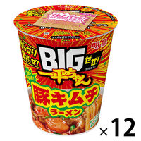 ＢＩＧだぜ！一平ちゃん 豚キムチラーメン 92g 1セット（1個×12） 明星食品