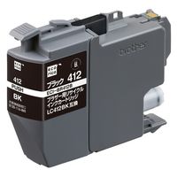 ブラザー（brother） 純正インクカートリッジ LC412XLBK