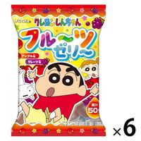 ゼリー 個包装 クレヨンしんちゃん フルーツゼリー 2種アソート 15g×14個入 1セット(1個×6) フルタ製菓