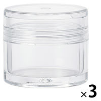 セイワ・プロ クリアクリームケース ヘラ付(10ml)3P 301428 1