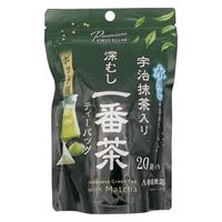 赤堀商店 宇治抹茶入り 深むし一番茶 ポット用ティーバッグ 1袋（20バッグ入）