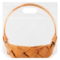 ヘッズ フォトプリントジップ付バッグ/カゴ